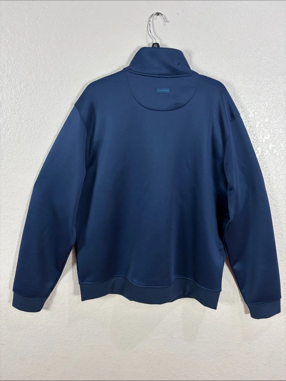 Messi Collection,Size XL,Men's Navy Full-Zip Track Jacket